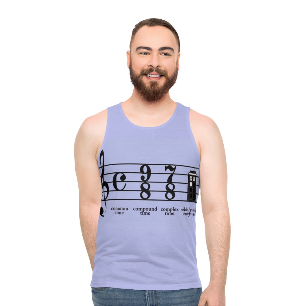 Timey Wimey Doctor Who Unisex Tank Top