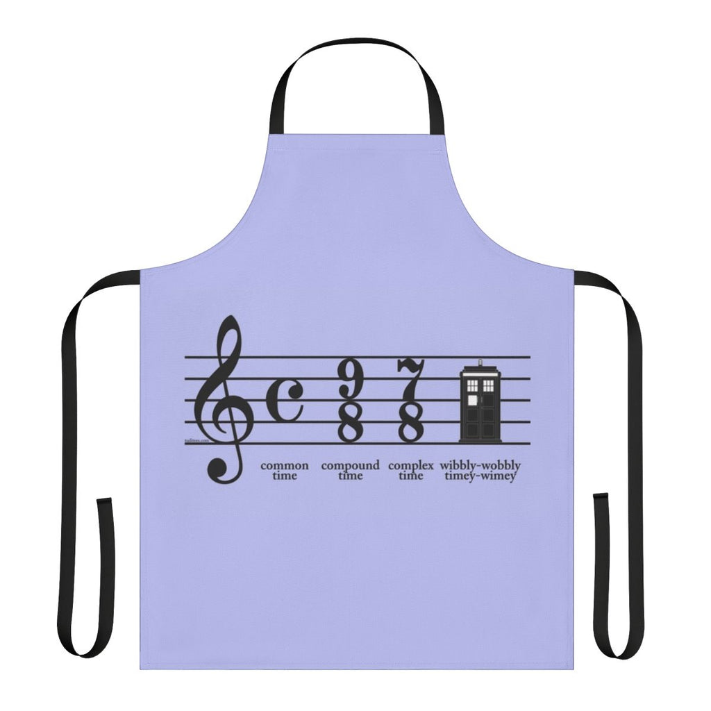 Timey-Wimey Tardis Inspired Apron for Whovians