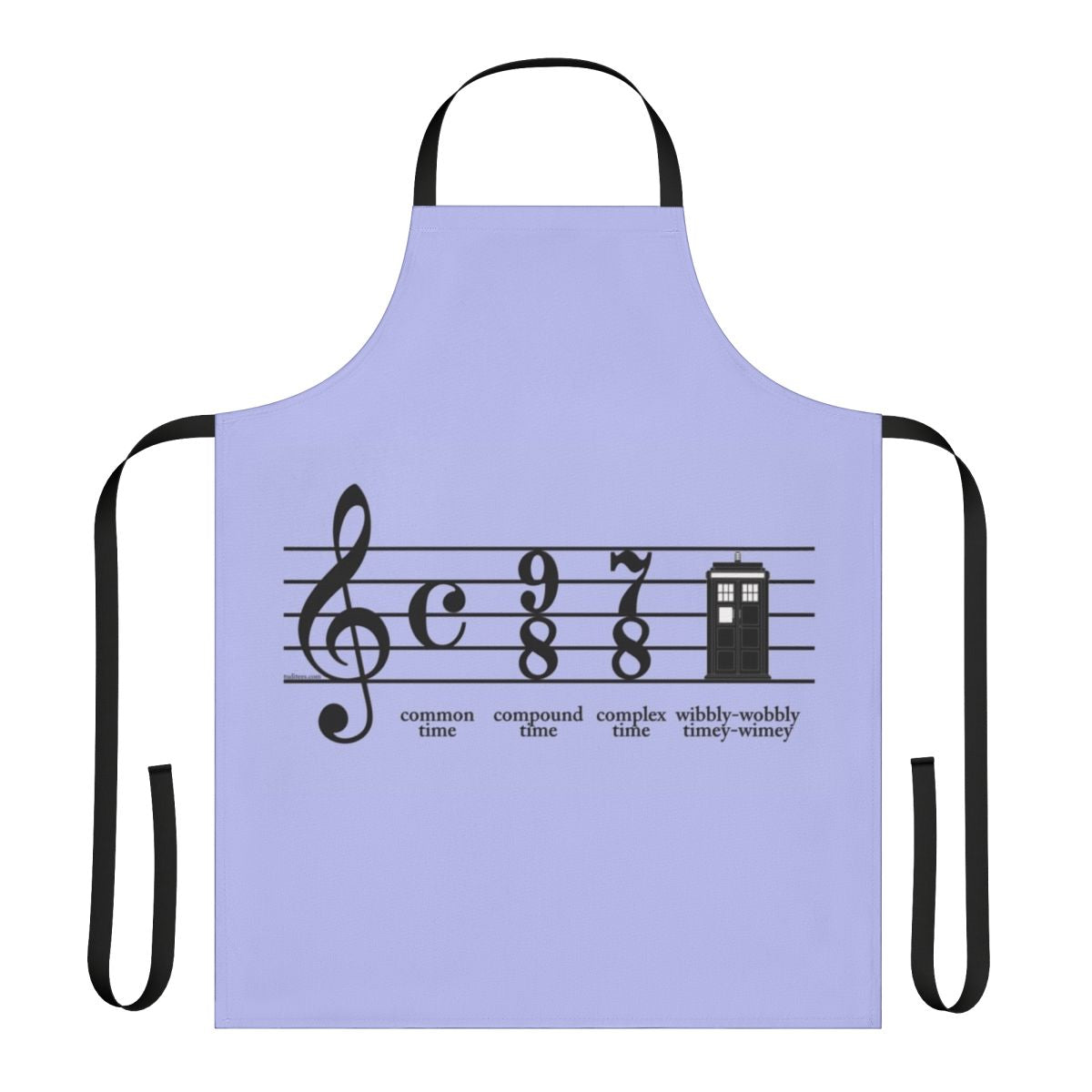 Timey-Wimey Tardis Inspired Apron for Whovians