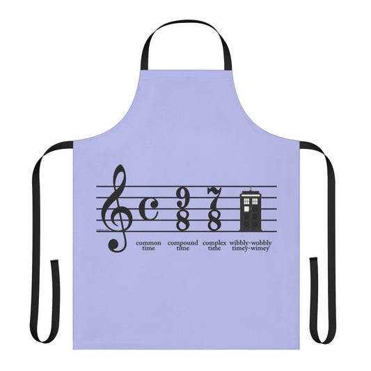 Timey-Wimey Tardis Inspired Apron for Whovians
