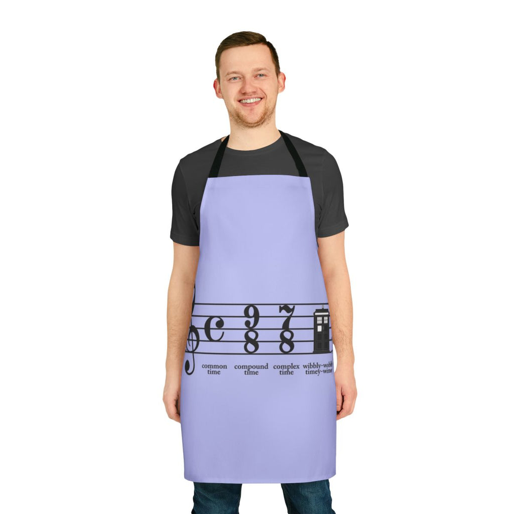 Timey-Wimey Tardis Inspired Apron for Whovians
