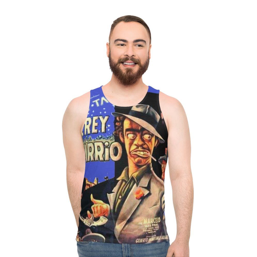 Tin Tan's Pachuco Unisex Tank Top