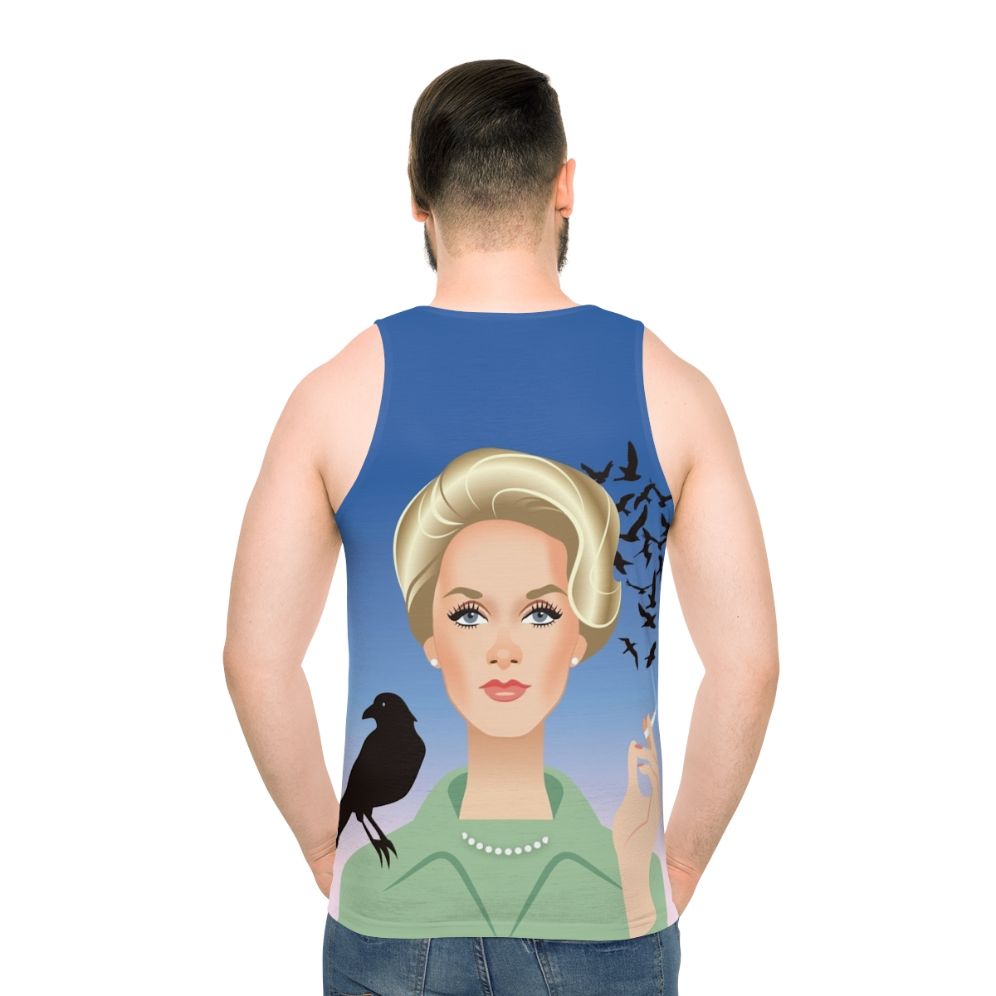 Tippi Unisex Tank Top inspired by Alfred Hitchcock's classic thriller
