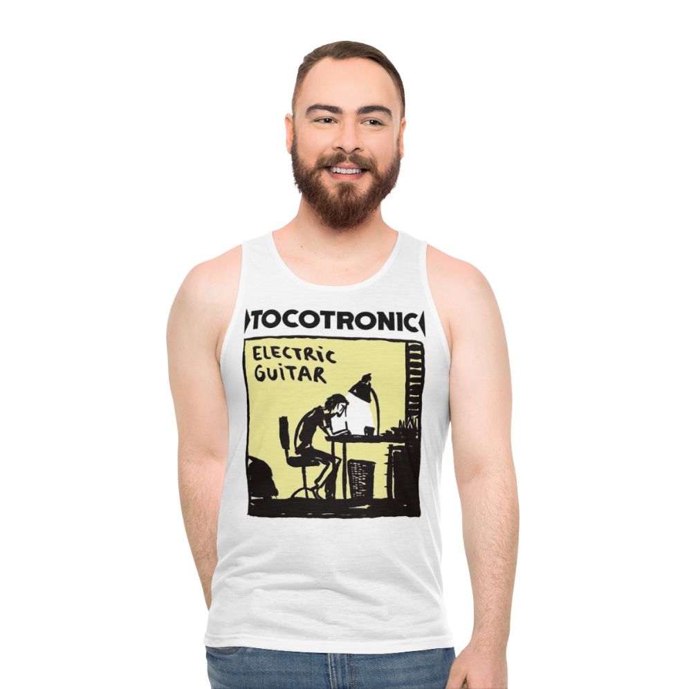Tocotronic electric guitar unisex tank top