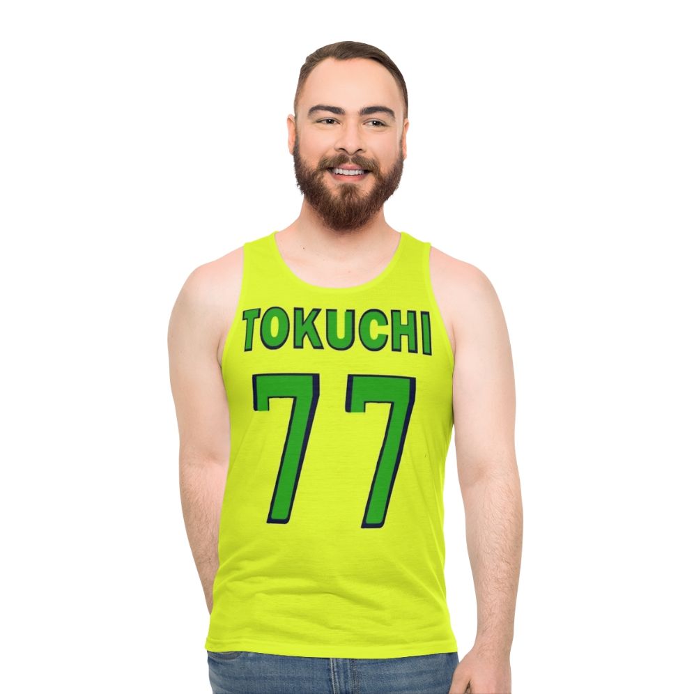 Tokuchi Toua One Outs Unisex Baseball Anime Tank Top