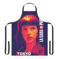 Tokyo-inspired apron with Money Heist (La Casa de Papel) themed design