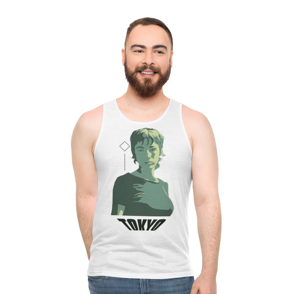 Tokyo Money Heist Netflix Unisex Fan Art Tank Top