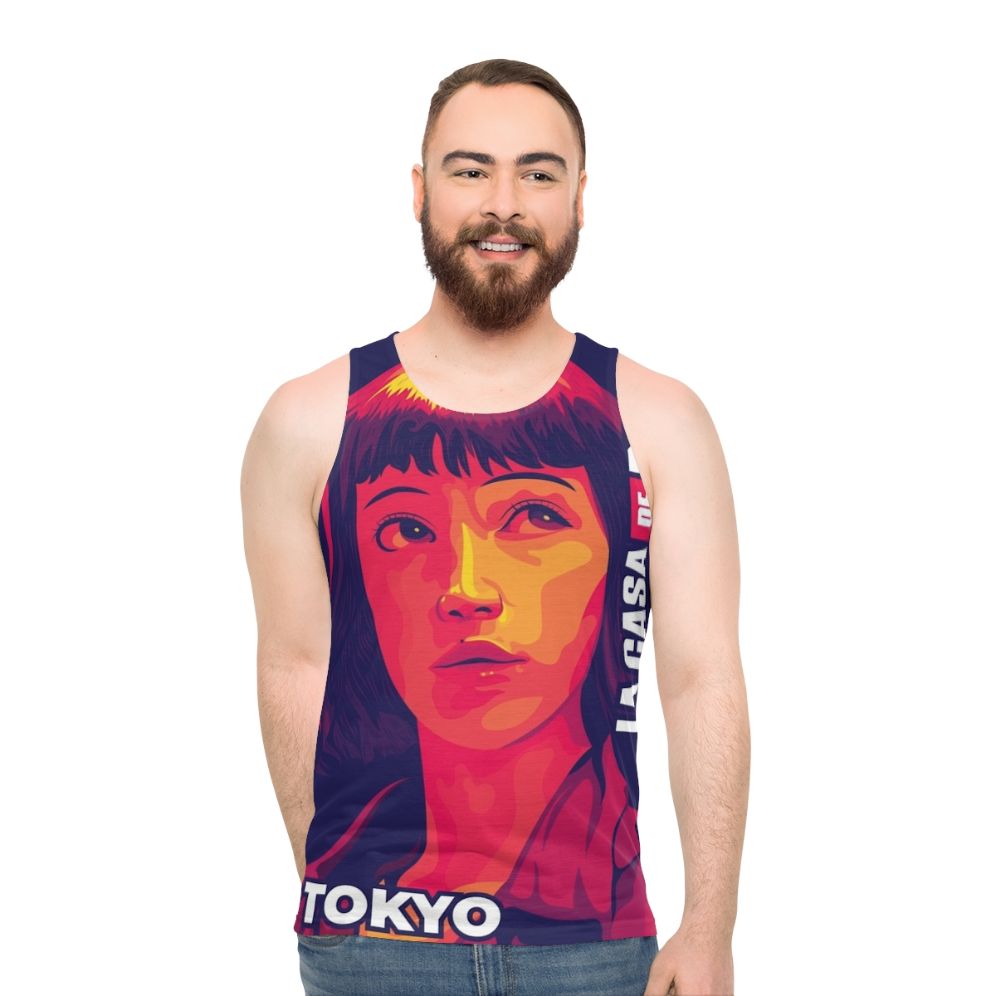 Tokyo Money Heist Unisex Tank Top