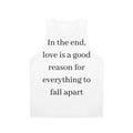 Unisex Money Heist Tokyo Quote Tank Top