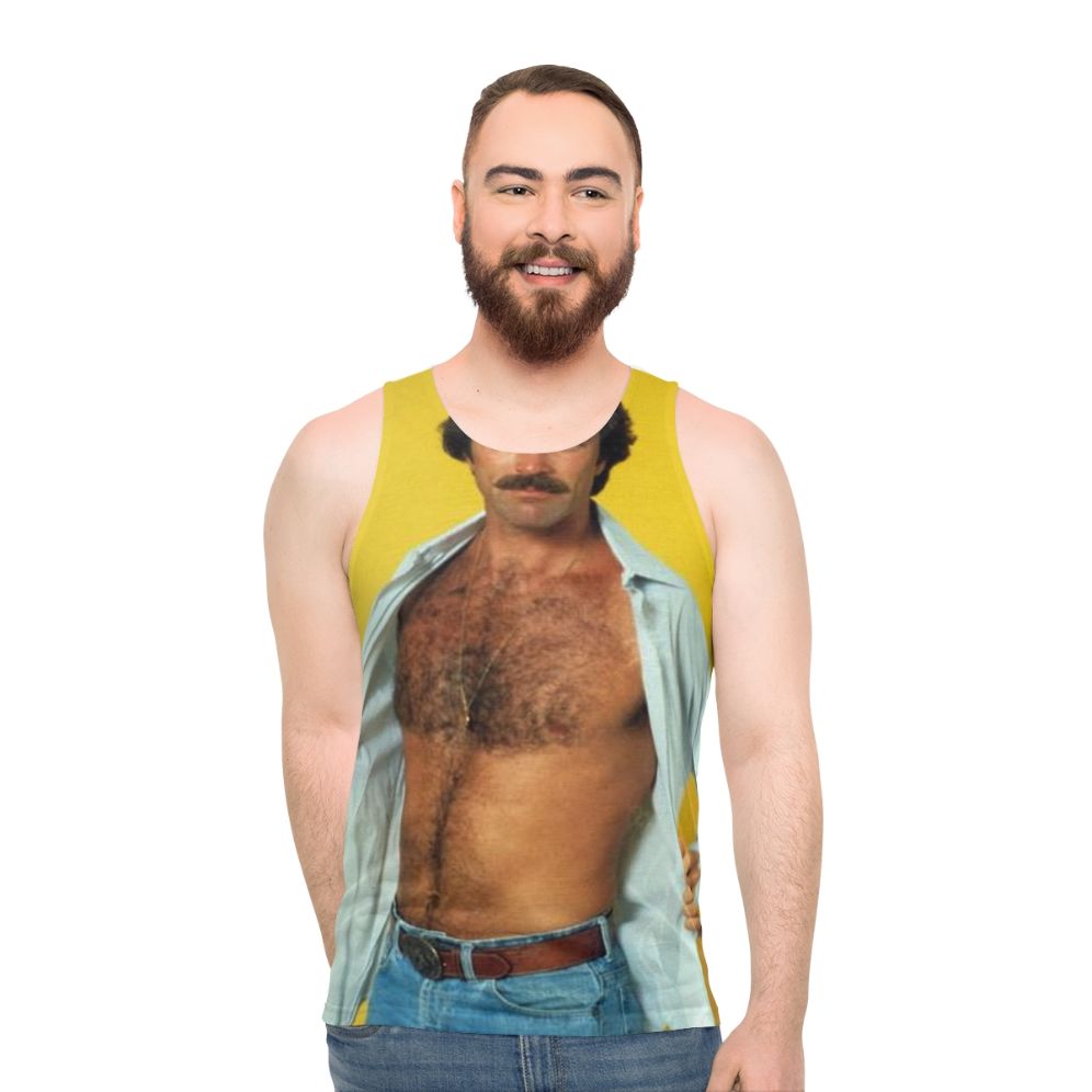 Tom Selleck Unisex Vintage Tank Top