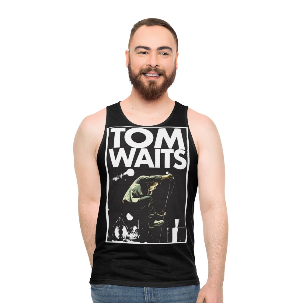 Unisex Tom Waits Music Merchandise Tank Top