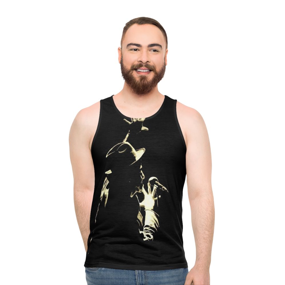 Tom Waits Unisex Music Graphic Tank Top