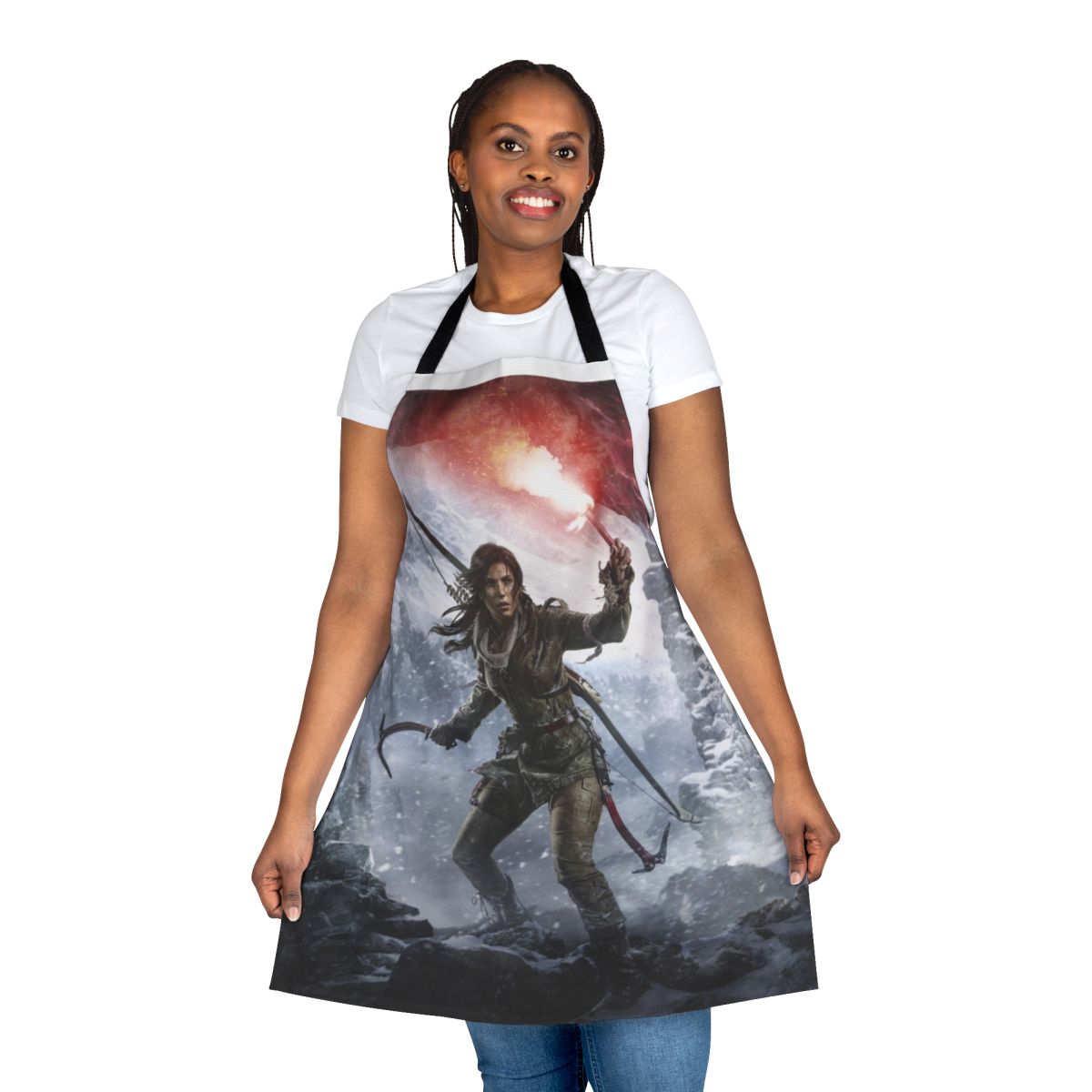 Tomb Raider Inspired Apron - Stylish Video Game Merchandise