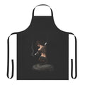 Apron featuring the silhouette of Lara Croft, the legendary Tomb Raider protagonist
