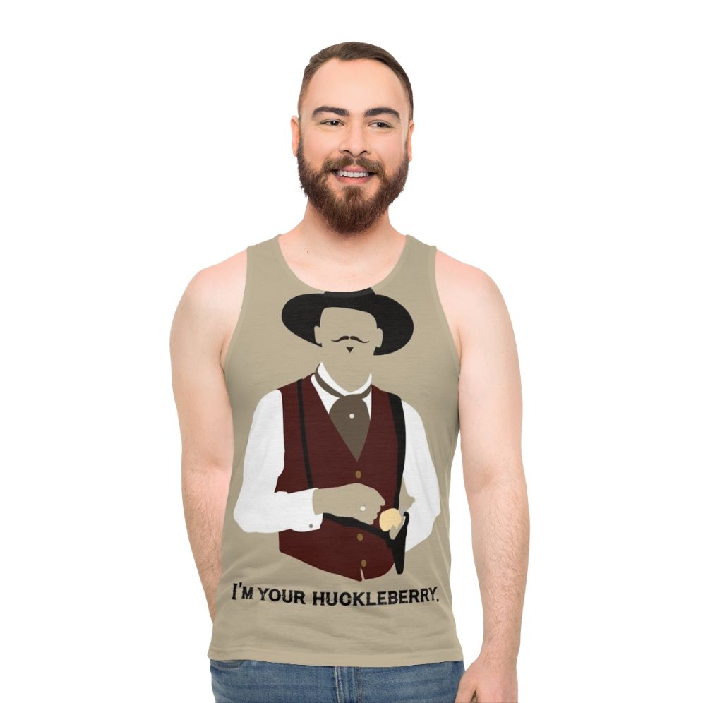 Tombstone "I'm Your Huckleberry" Unisex Tank Top