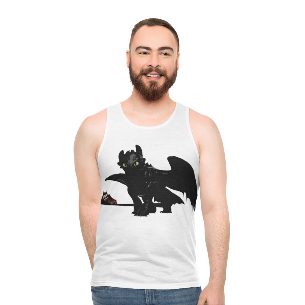 Toothless Unisex Tank Top