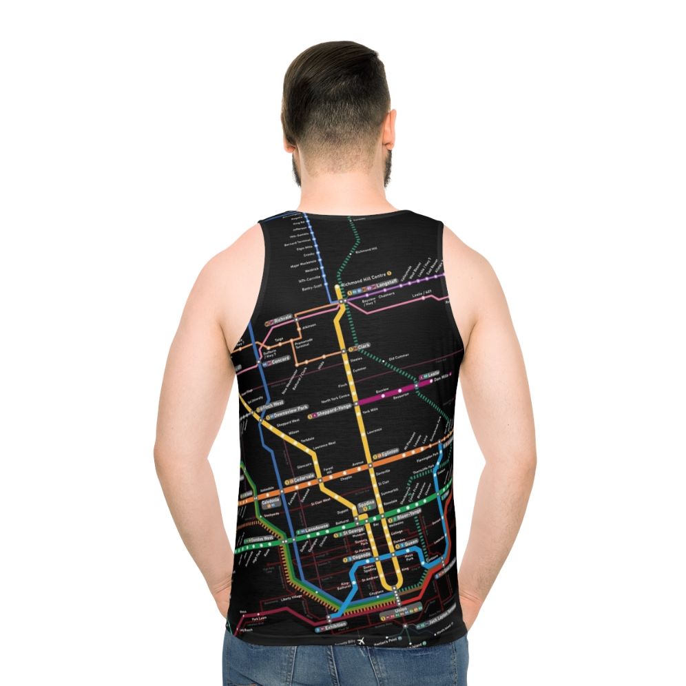 Toronto Rapid Transit 2030 Map Unisex Tank Top