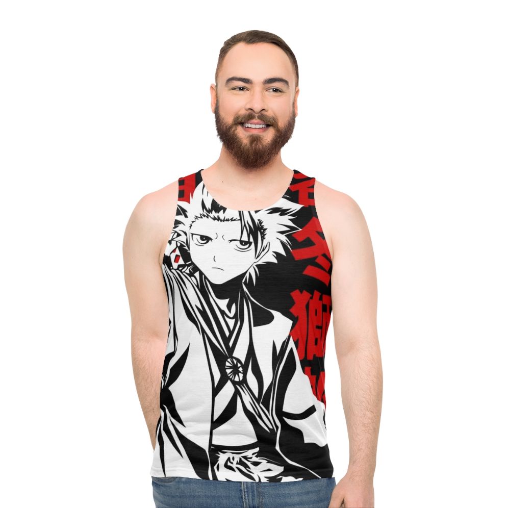 Toshiro Hitsugaya 10th Division Captain Anime Unisex Tank Top