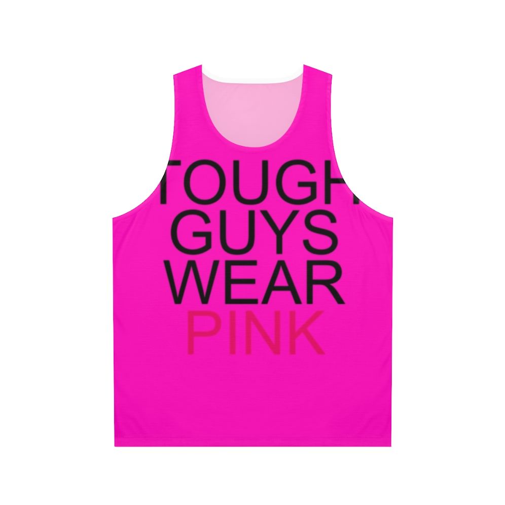 Tough Guys Wear Pink Unisex Tank Top for Roblox Fans