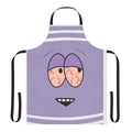 Towelie-themed apron with cartoon design inspired by South Park