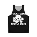 Toxic Twins Music Band Tour Skull Design Unisex Tank Top