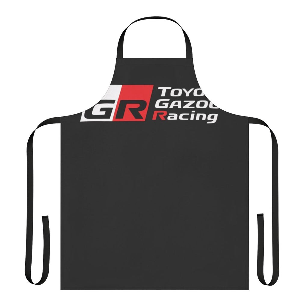 Toyota Gazoo Racing inspired merchandise apron for automotive enthusiasts