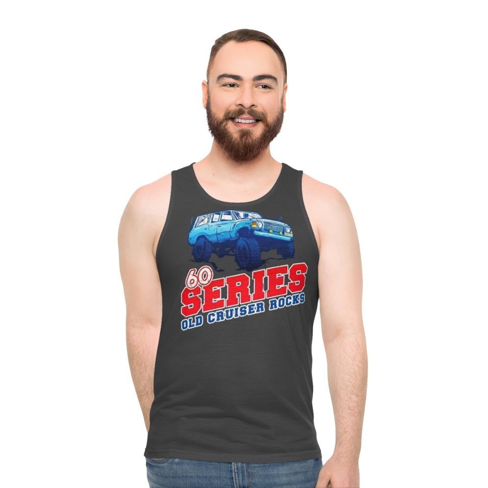 Vintage Toyota Land Cruiser 60 Series Unisex Tank Top