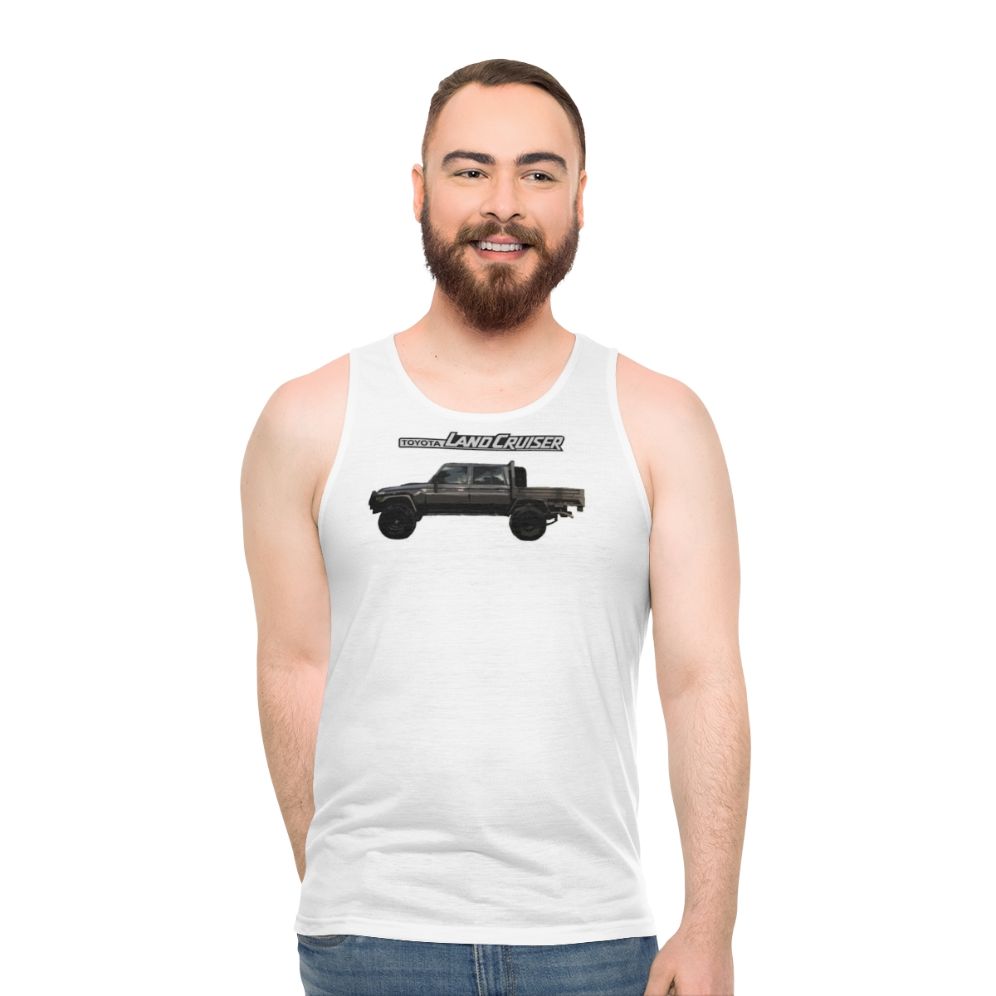 Toyota Landcruiser 79 unisex tank top