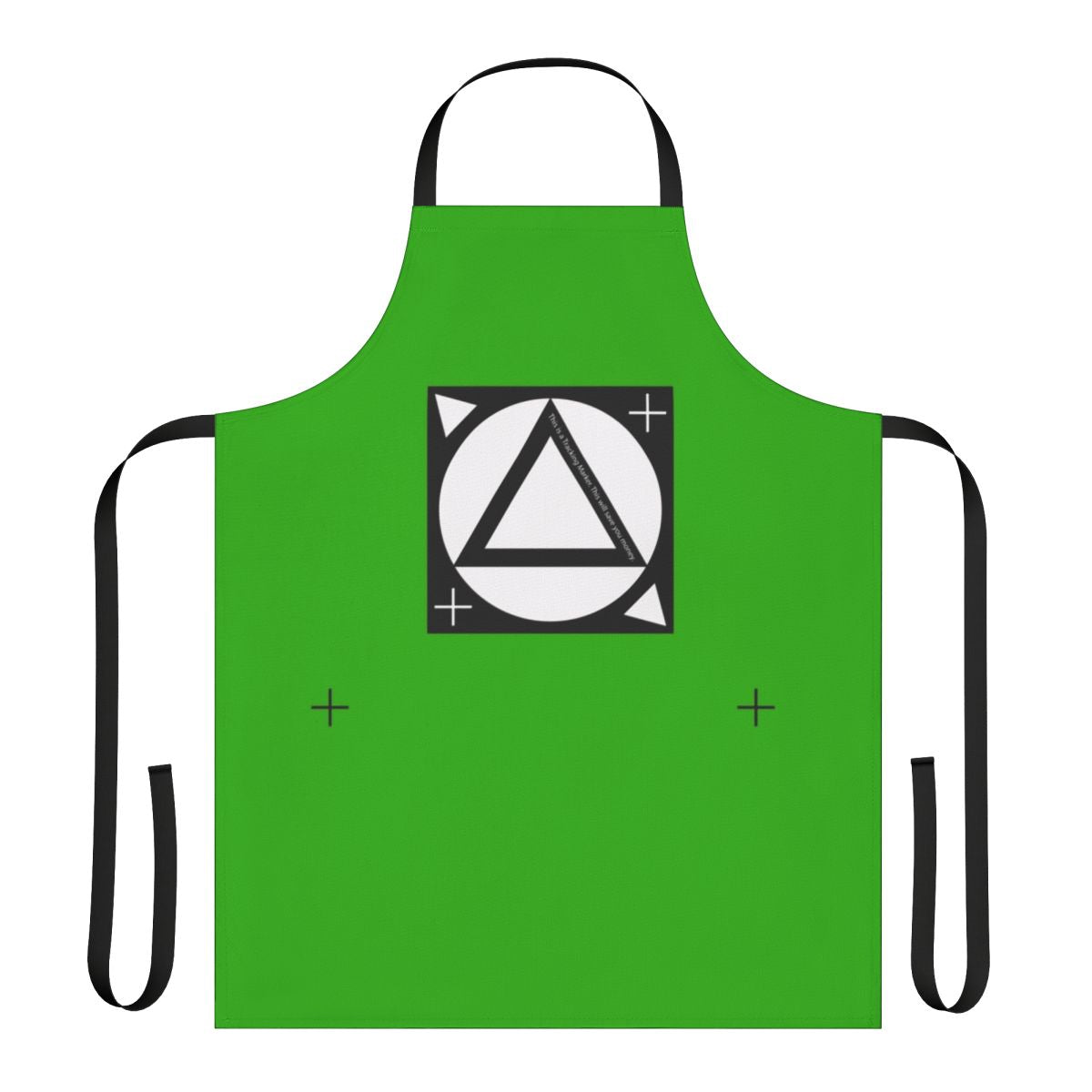 Tracking markers apron for green screen and visual effects