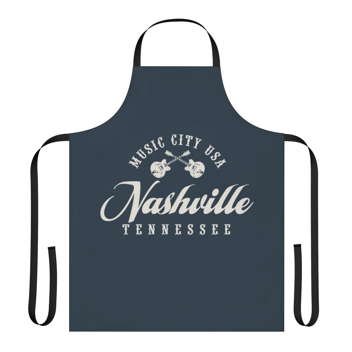 Nashville Music City Tennessee Traditional Guitar Apron