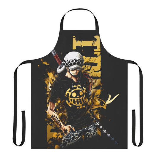 Trafalgar Law Inspired Anime Apron with One Piece Theme