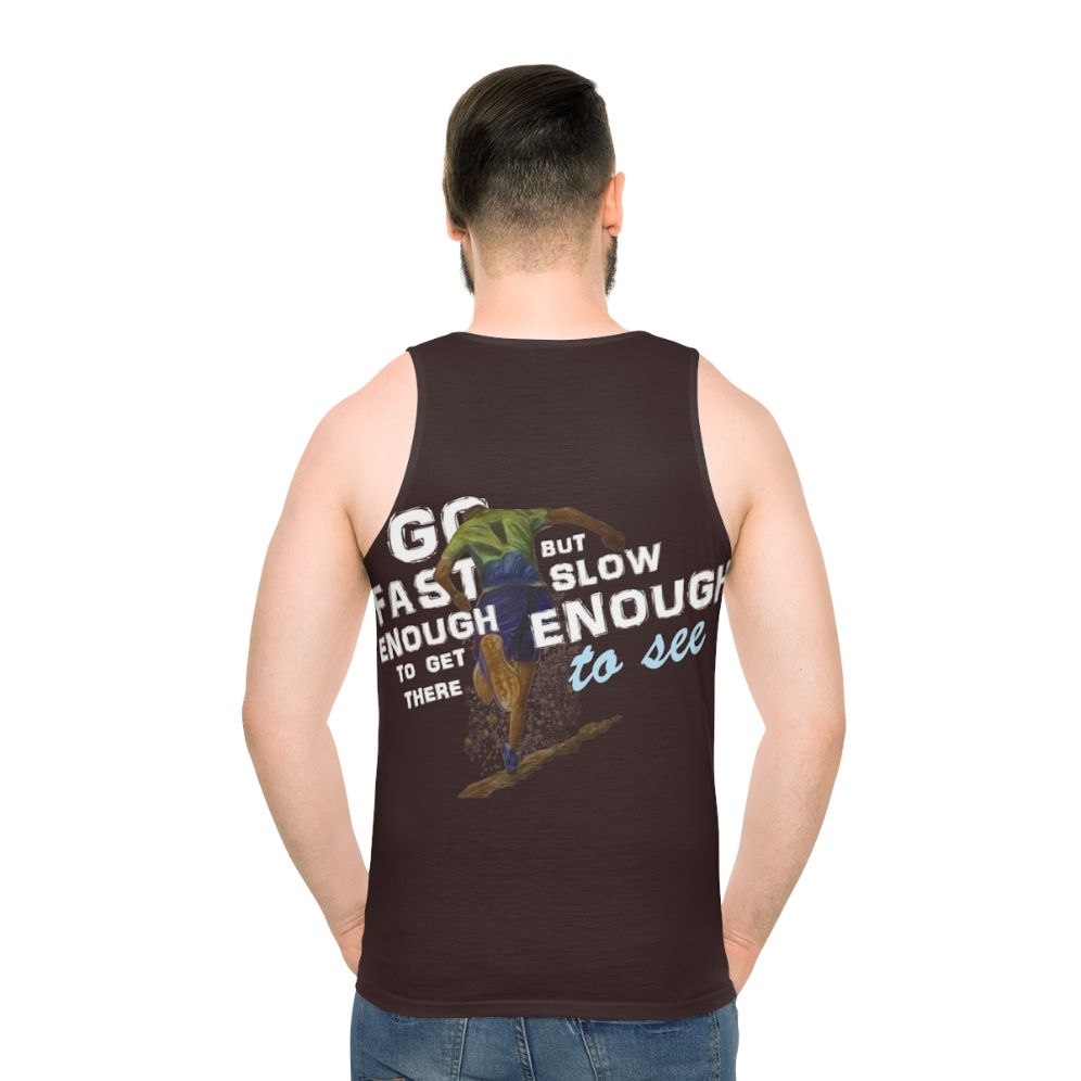 Trailrun unisex athletic tank top