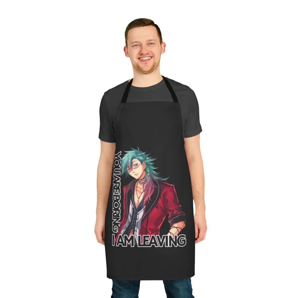 Trails of Cold Steel-inspired apron featuring the Ouroboros logo and other game elements