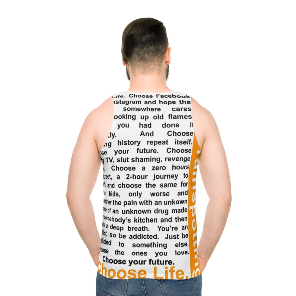 Trainspotting "Choose Life" Unisex Tank Top