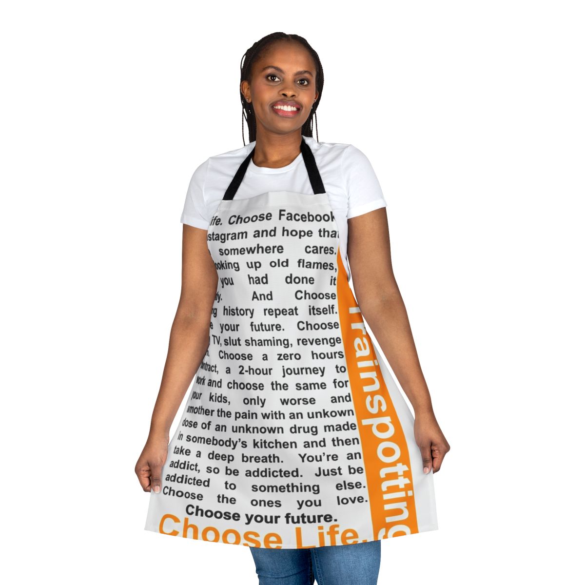 Trainspotting T2 "Choose Life" Inspired Apron