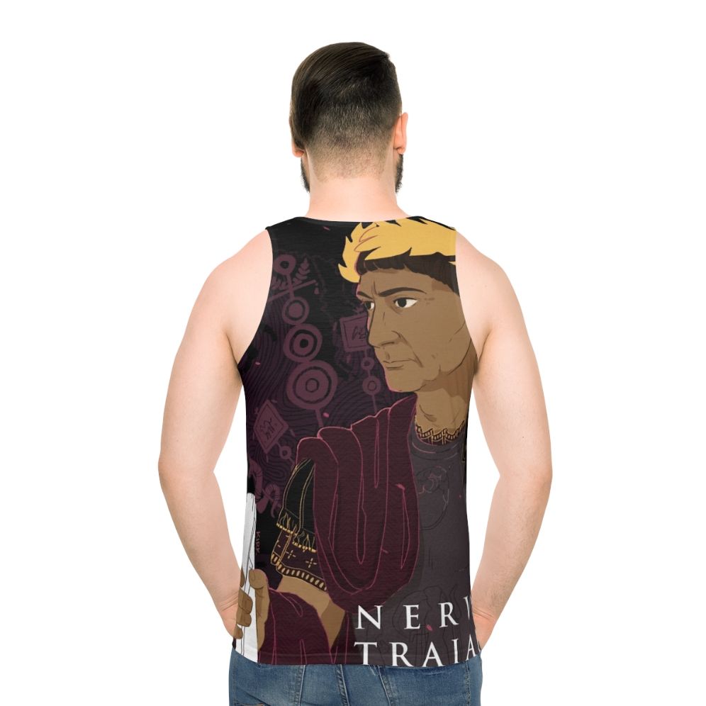 Trajan Unisex Roman Emperor Ancient History Tank Top