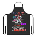 Transformer-themed apron with bold graphic design