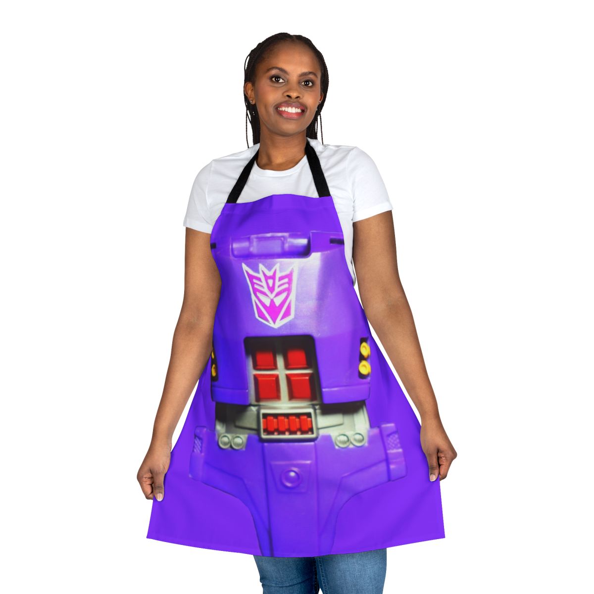 Transformers Galvatron inspired chest apron with detailed design for cosplay and toy display.