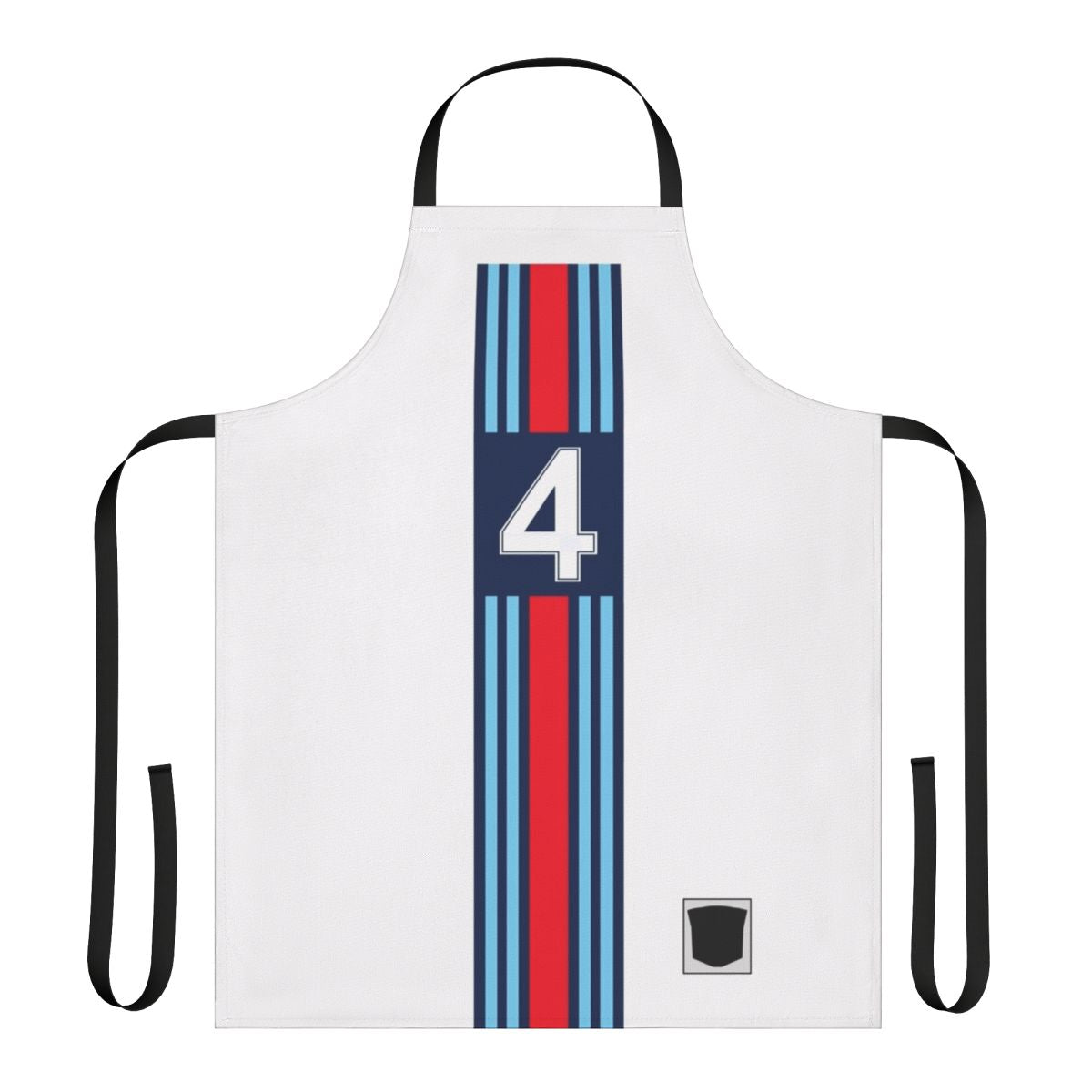Transformers-inspired apron with a unique Rubsign logo design