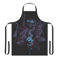 Transformers-inspired apron with a floral remembrance design