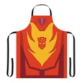 Transformers G1 Hot Rod flames design apron