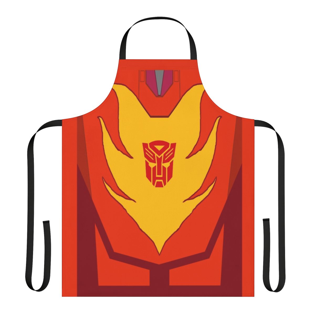 Transformers G1 Hot Rod flames design apron
