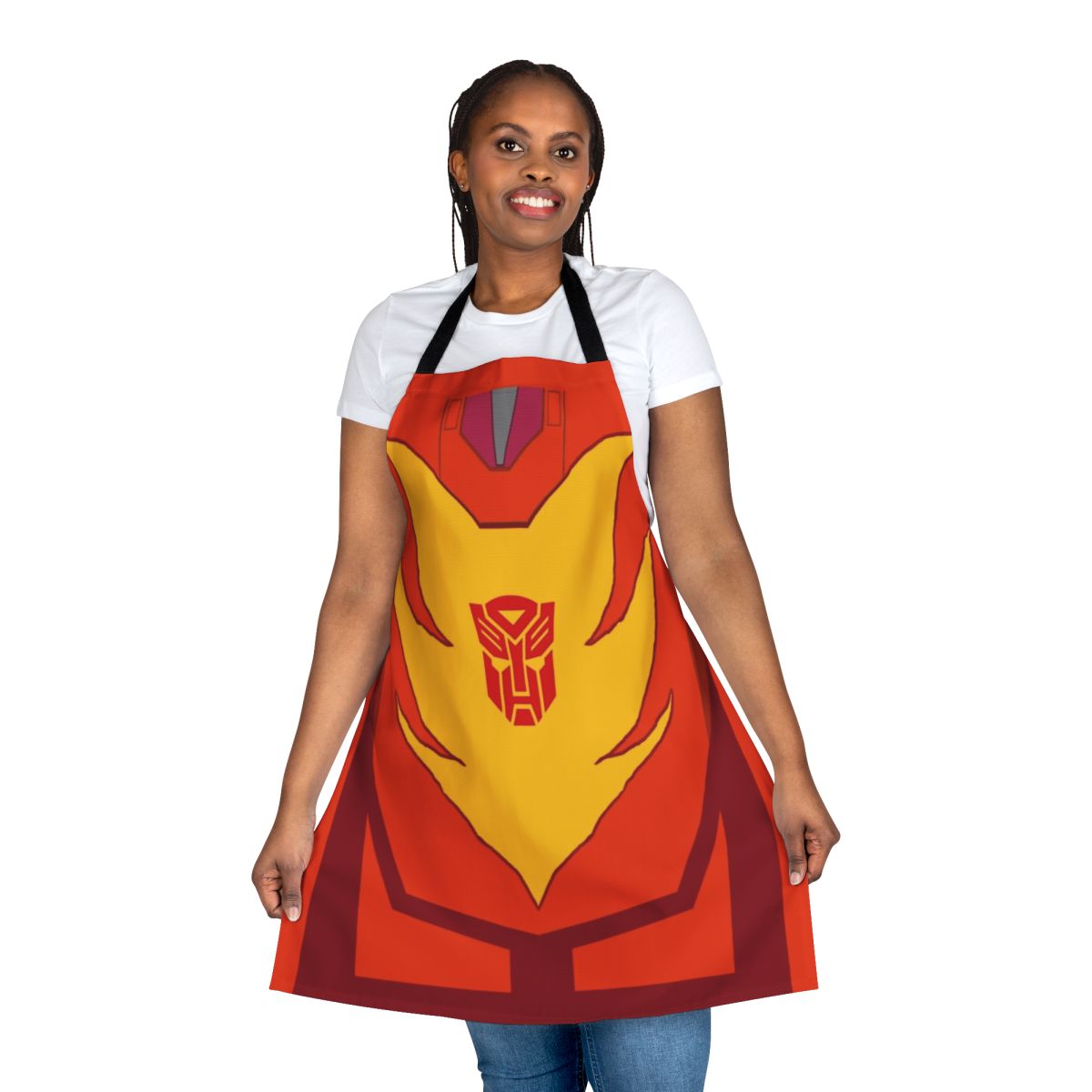 Transformers G1 Hot Rod flames design apron