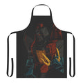 Transformers Starscream inspired apron featuring a sketch design