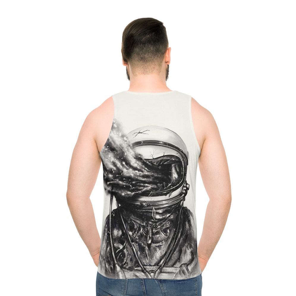 Transposed Unisex Galaxy Print Space Tank Top