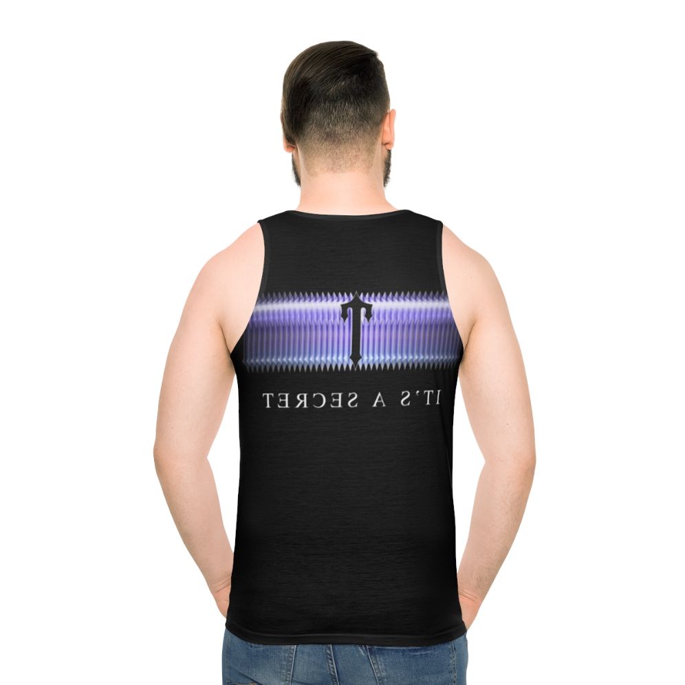 Trapstar Classic Unisex Tank Top in Black and Purple