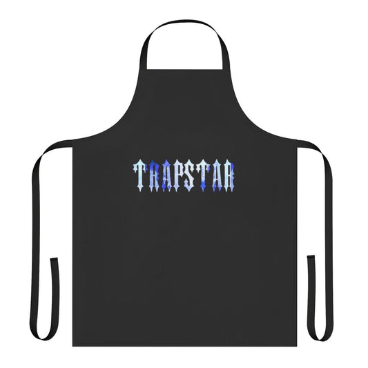 Trapstar inspired logo design apron for kitchen, cooking, and baking