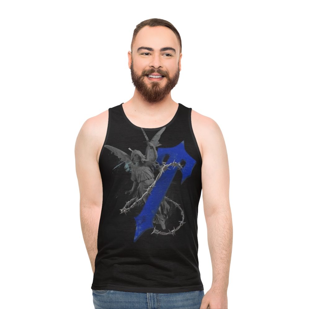 Trapstar Unisex Tank Top with Vibrant Grime Music Inspired Design