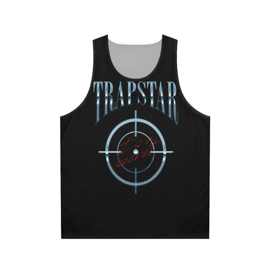 Trapstar Unisex Tank Top with Vibrant Grime Music Inspired Design