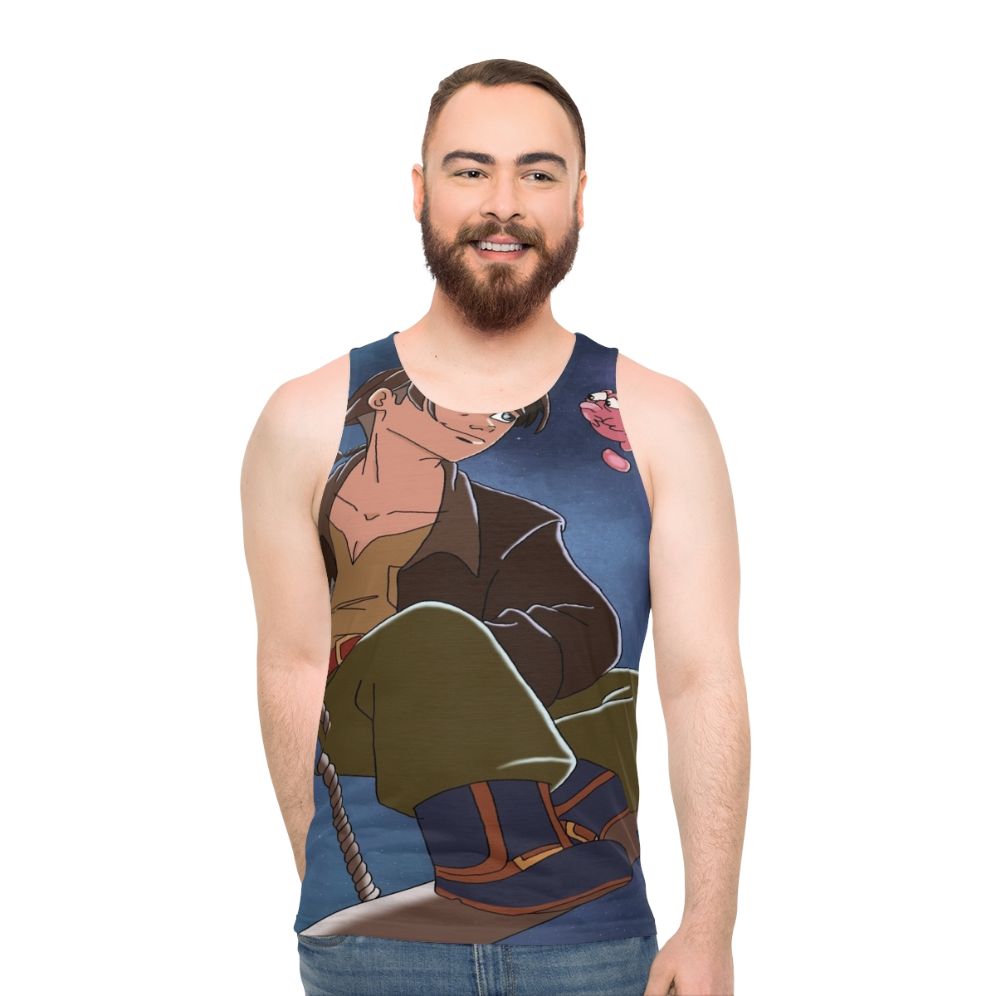 Treasure Planet Galaxy Unisex Tank Top